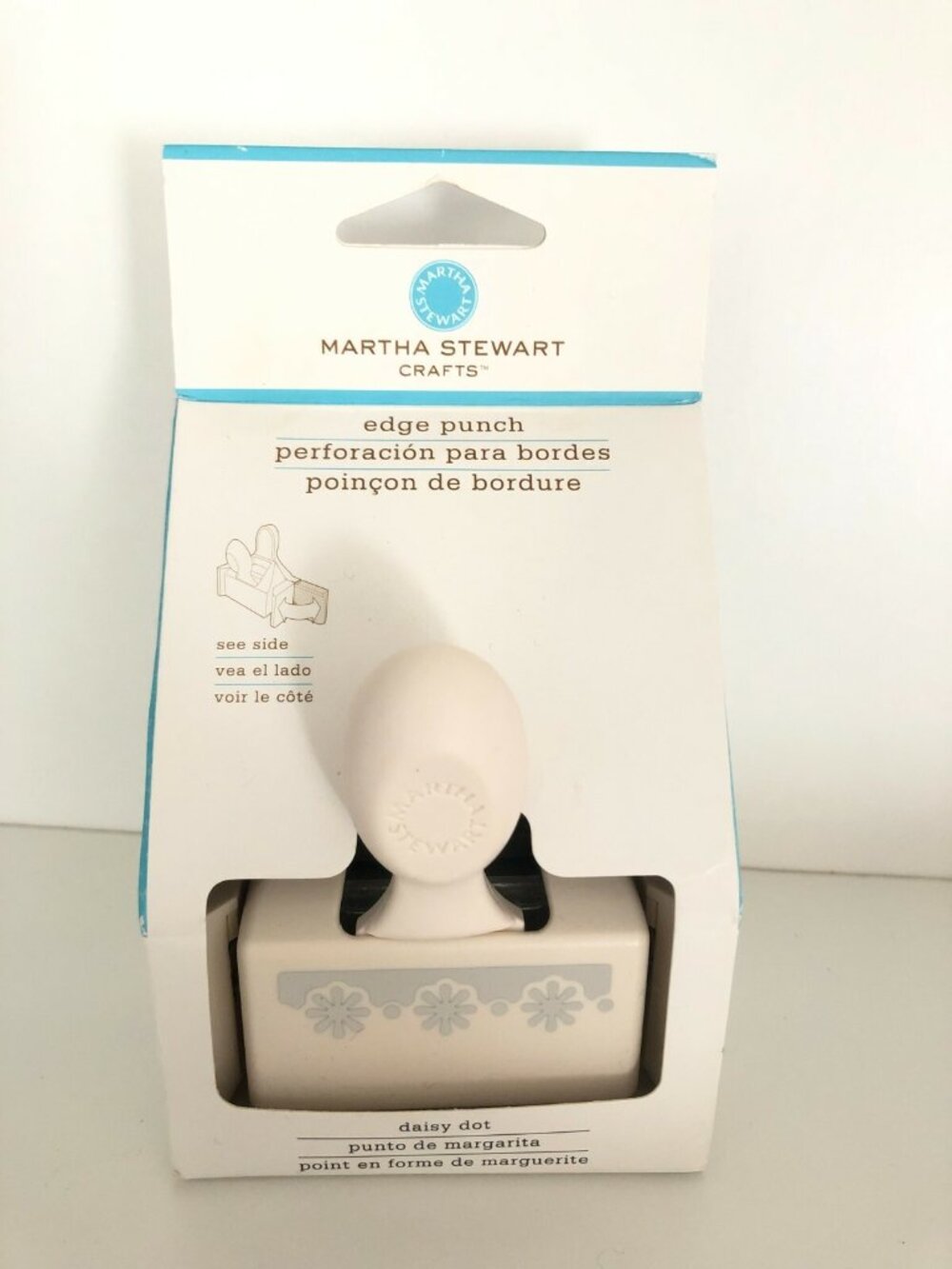 Martha Stewart Edge Punch Around The Page Daisy Dot Die Cut Border HTF NEW